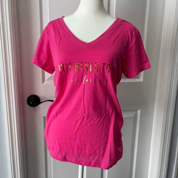 Women V neck Tee, NEW - Picture 1 of 8